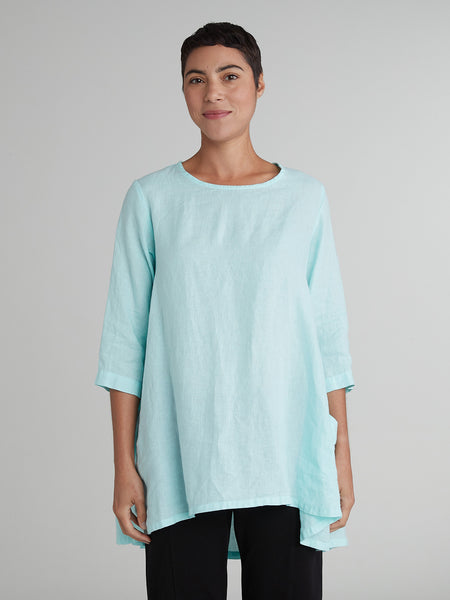 Side Pocket Tunic in Fountain