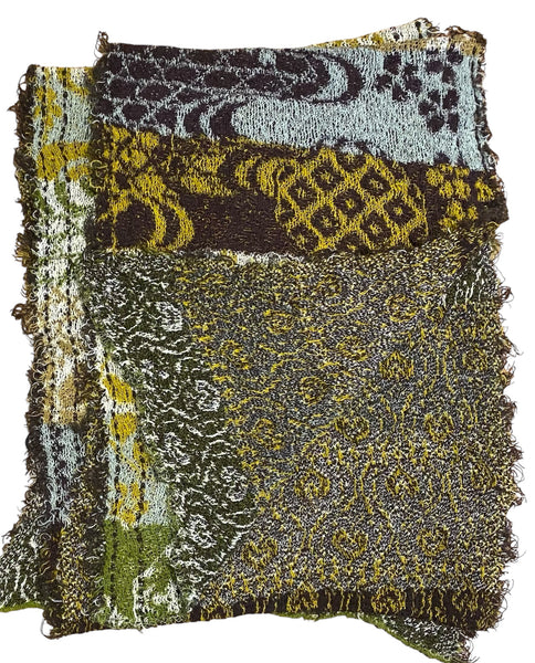 Japanese Pure Cotton Scarf in Mustard