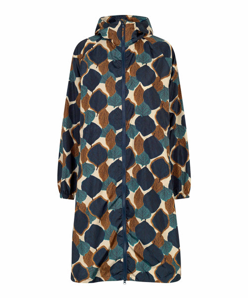 MaTrina Raincoat in Moonlit Ocean