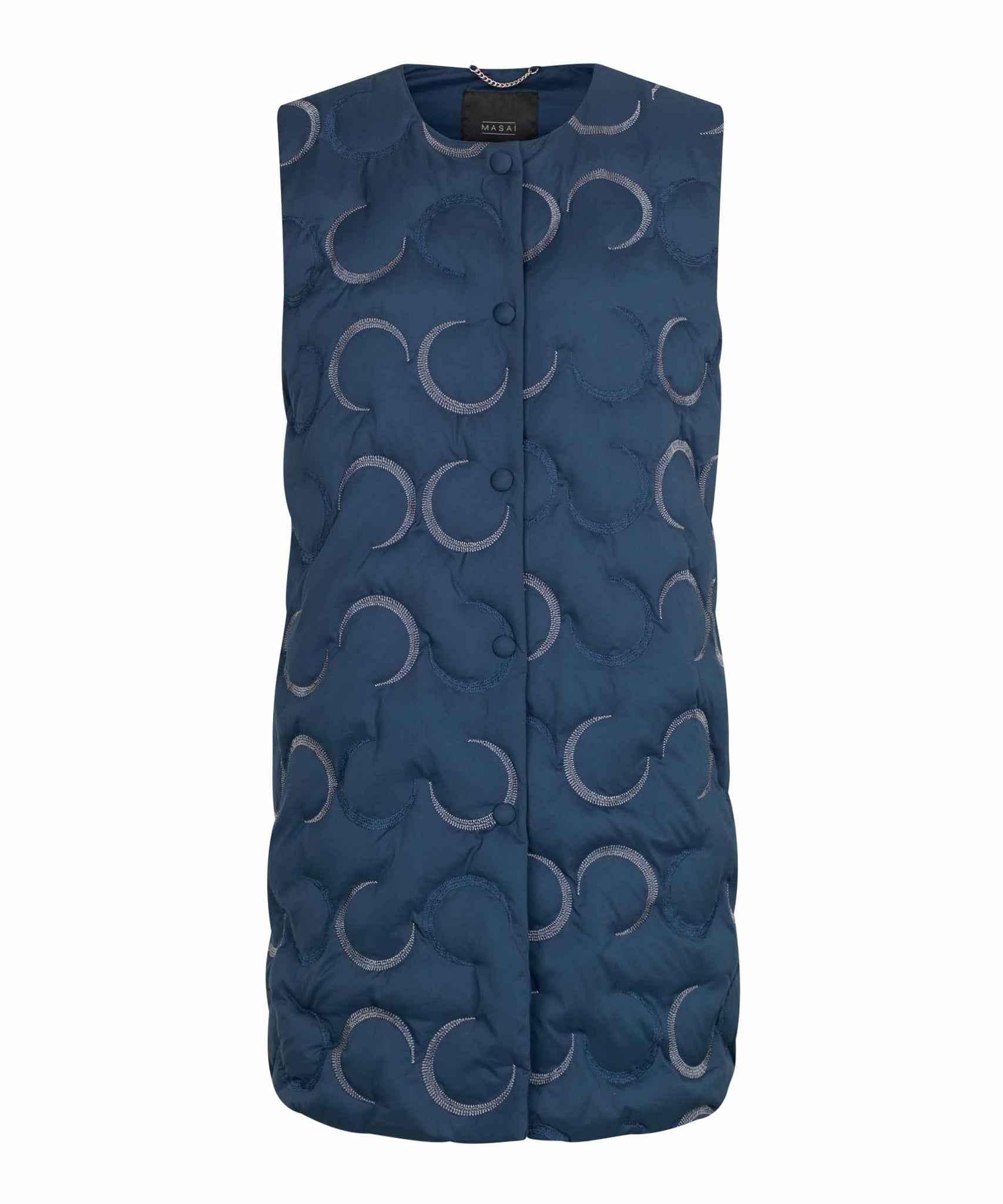 MaTrinus Gilet in Moonlit Ocean