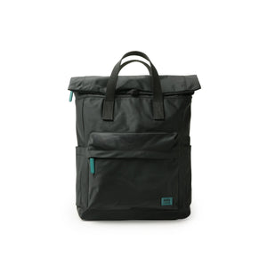 Canfield B Medium Recycled Nylon Backpack All Black Teal