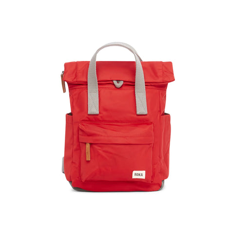 Canfield B Small Recycled Nylon Backpack in Cranberry