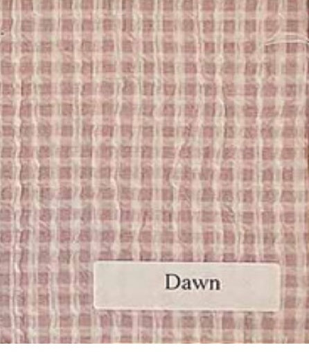 Crinkle Check Cowl Top in Dawn