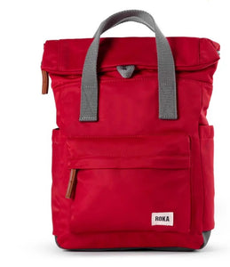 Canfield B Small Recycled Nylon Backpack in Cranberry